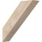 Ekena Millwork 3 1/2"W x 14"D x 14"H Traditional Smooth Knee Brace, Douglas Fir BRC04X14X14TRA00SDF - alternate 1